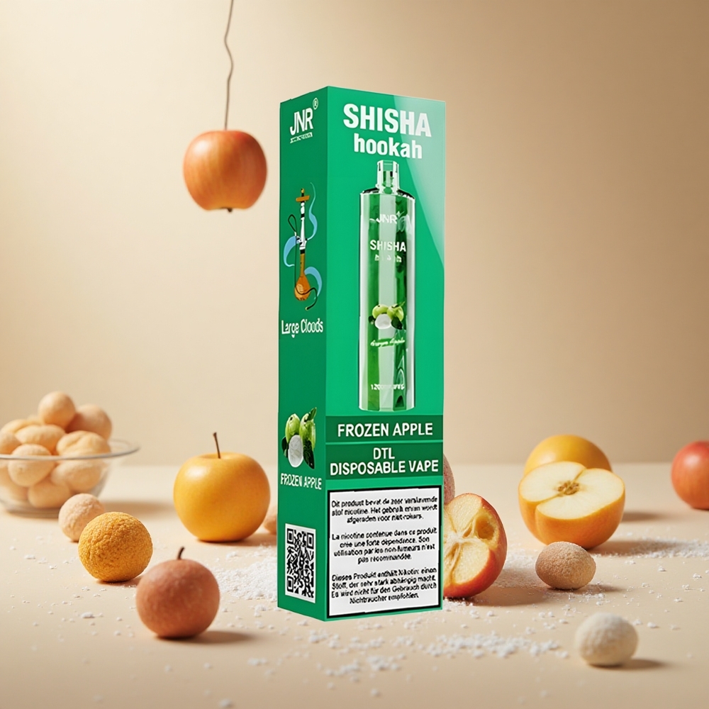 Frozen Apple JNR Shisha Hookah 12000 Puffs Disposable Vape 750mAh wholesale vapes Ireland