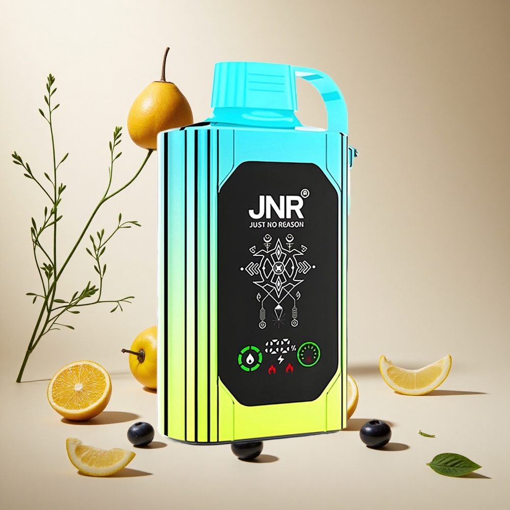 Blueberry Mint JNR Shisha Hookah Box 20500 Puffs wholesale vapes Ireland HD Display Type-C