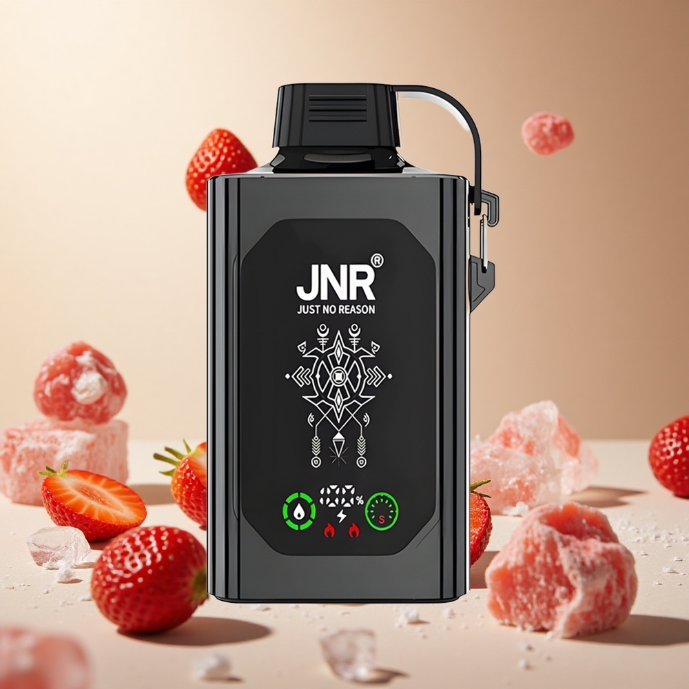 Strawberry Ice JNR Shisha Box 20500 Puffs wholesale vapes Ireland HD Display Type-C