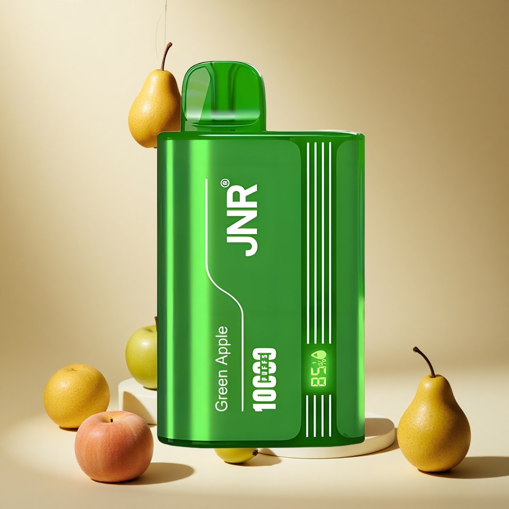 Green Apple Peach Pear JNR Tank 10000 Puffs wholesale vapes Ireland Dual Mesh Coil