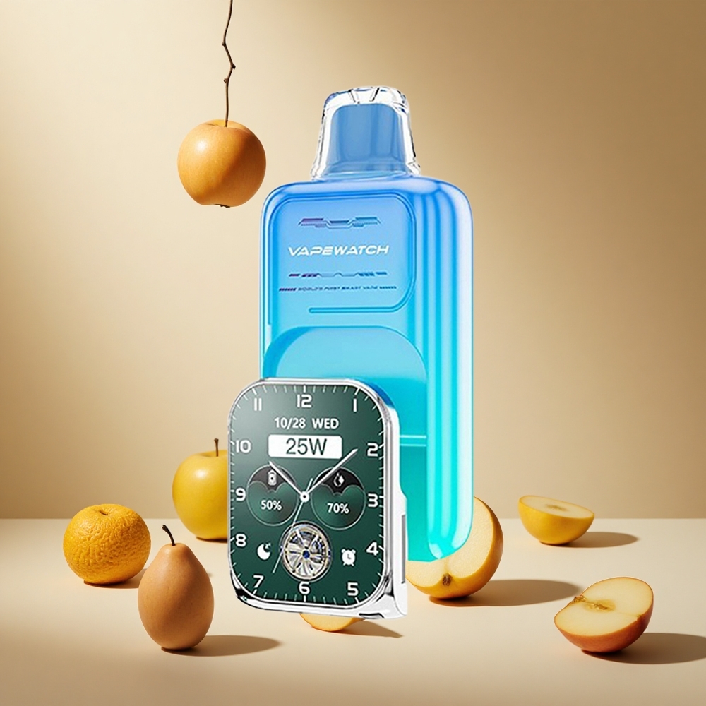 Sour Apple Ice JNR Vape Watch 30000 Puffs Dual Mesh Coil wholesale vapes Ireland