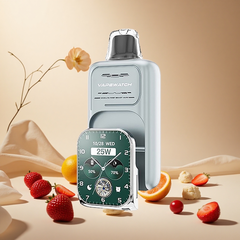 Strawberry Ice JNR Vape Watch 30000 Puffs Dual Mesh Coil wholesale vapes Ireland