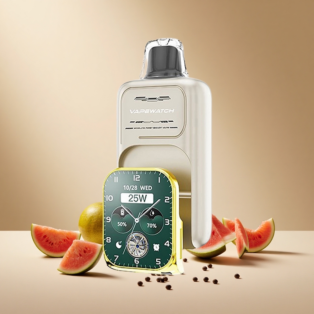 Watermelon Ice JNR Vape Watch 30000 Puffs Dual Mesh Coil wholesale vapes Ireland