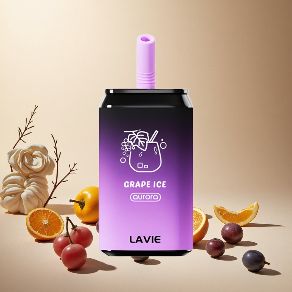 Grape Ice LAVIE Aurora 11000 Puffs wholesale vapes Ireland 22ML Type C