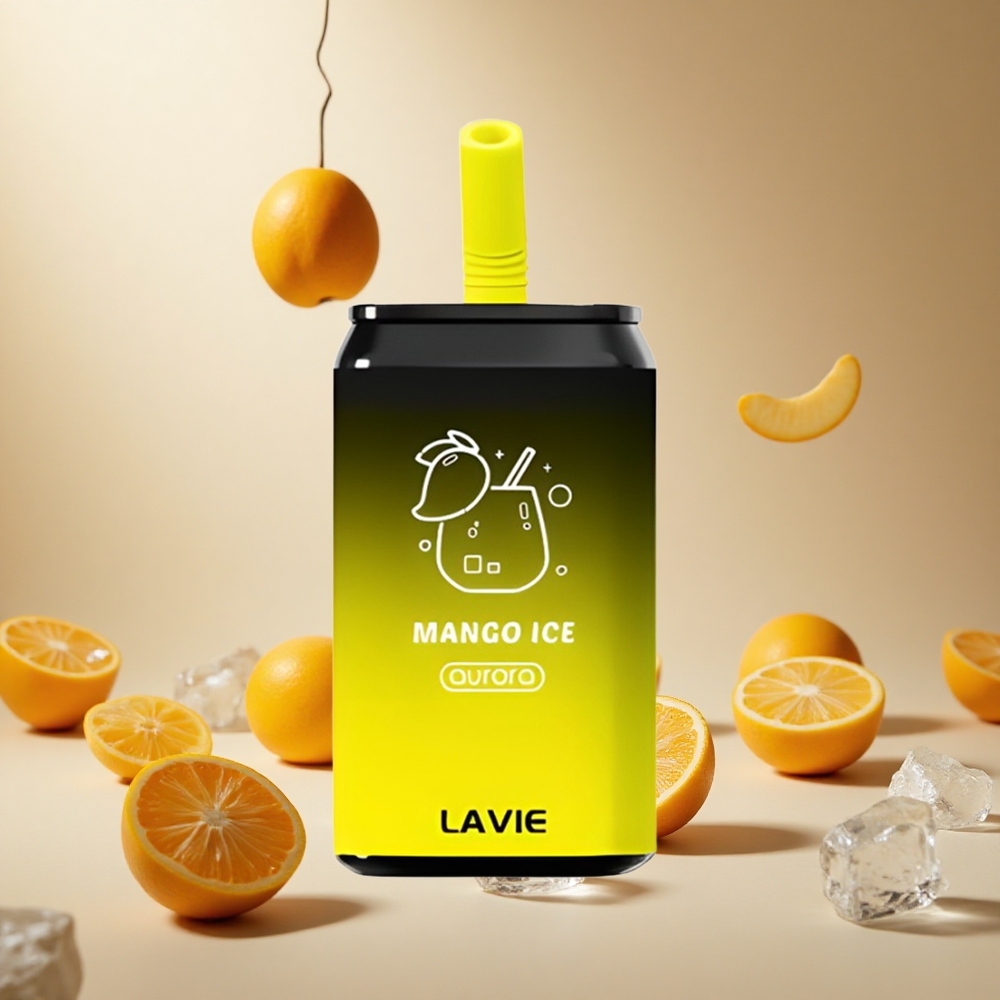 Mango Ice LAVIE Aurora 11000 Puffs wholesale vapes Ireland Rechargeable 22ML