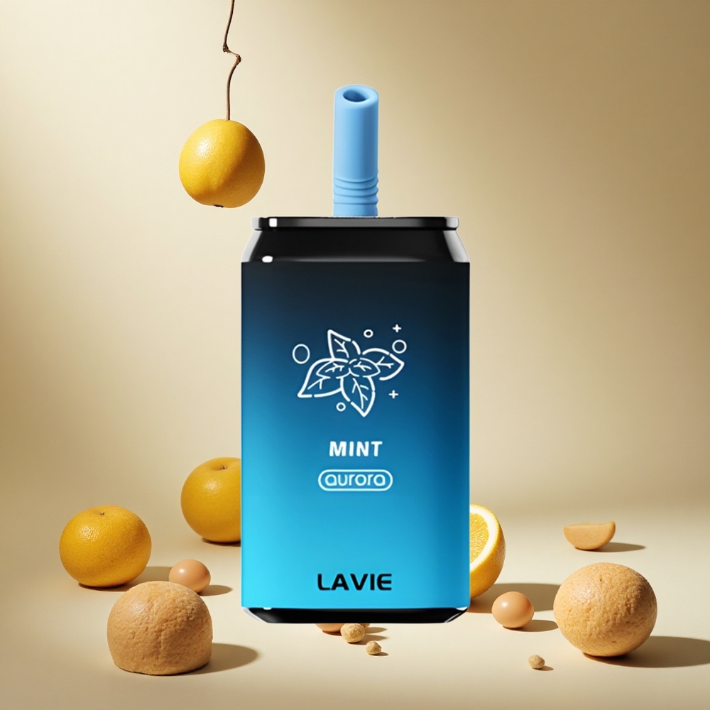 Mint LAVIE Aurora 11000 Puffs Disposable Vape wholesale vapes Ireland Type C Rechargeable