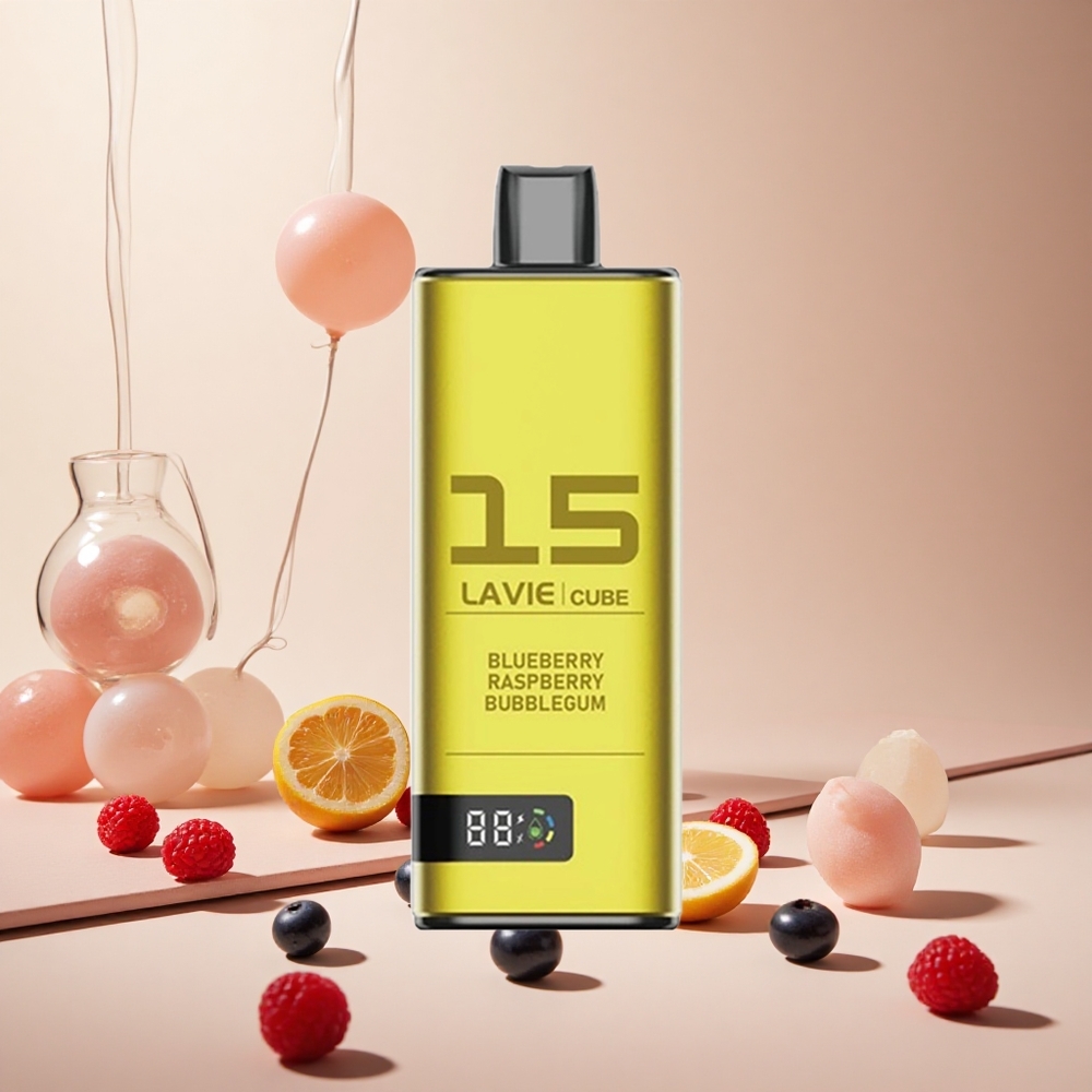 Blueberry Raspberry Bubblegum Lavie Cube 20000 Puffs wholesale vapes Ireland Disposable Vape