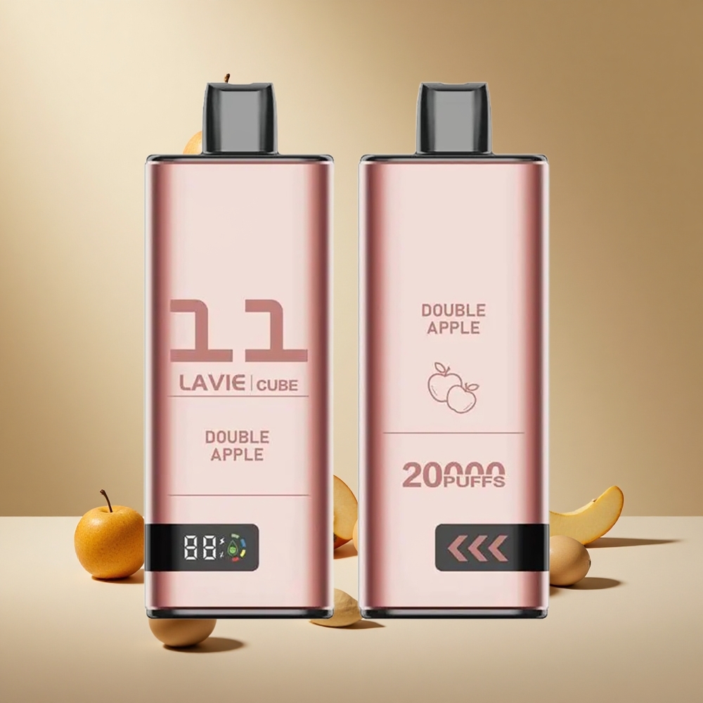 Double Apple Lavie Cube 20000 Puffs wholesale vapes Ireland Disposable Vape