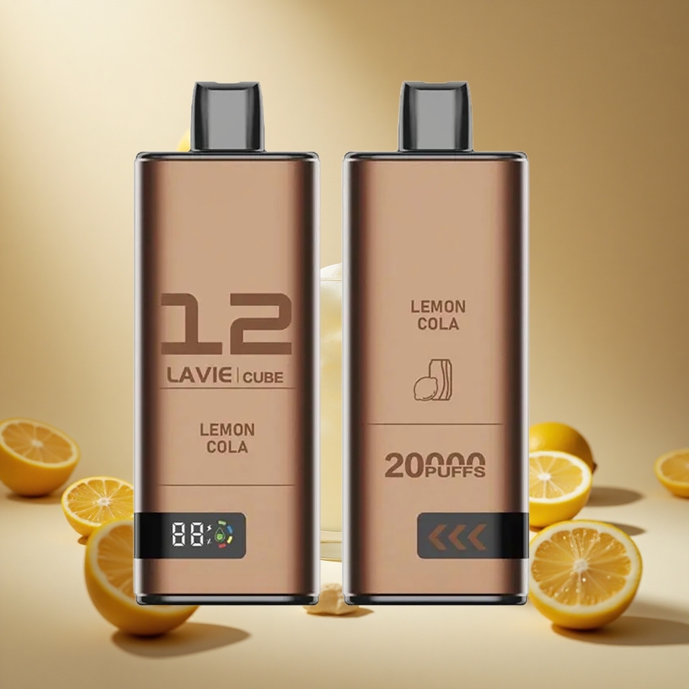 Lemon Cola Lavie Cube 20000 Puffs wholesale vapes Ireland Disposable Vape
