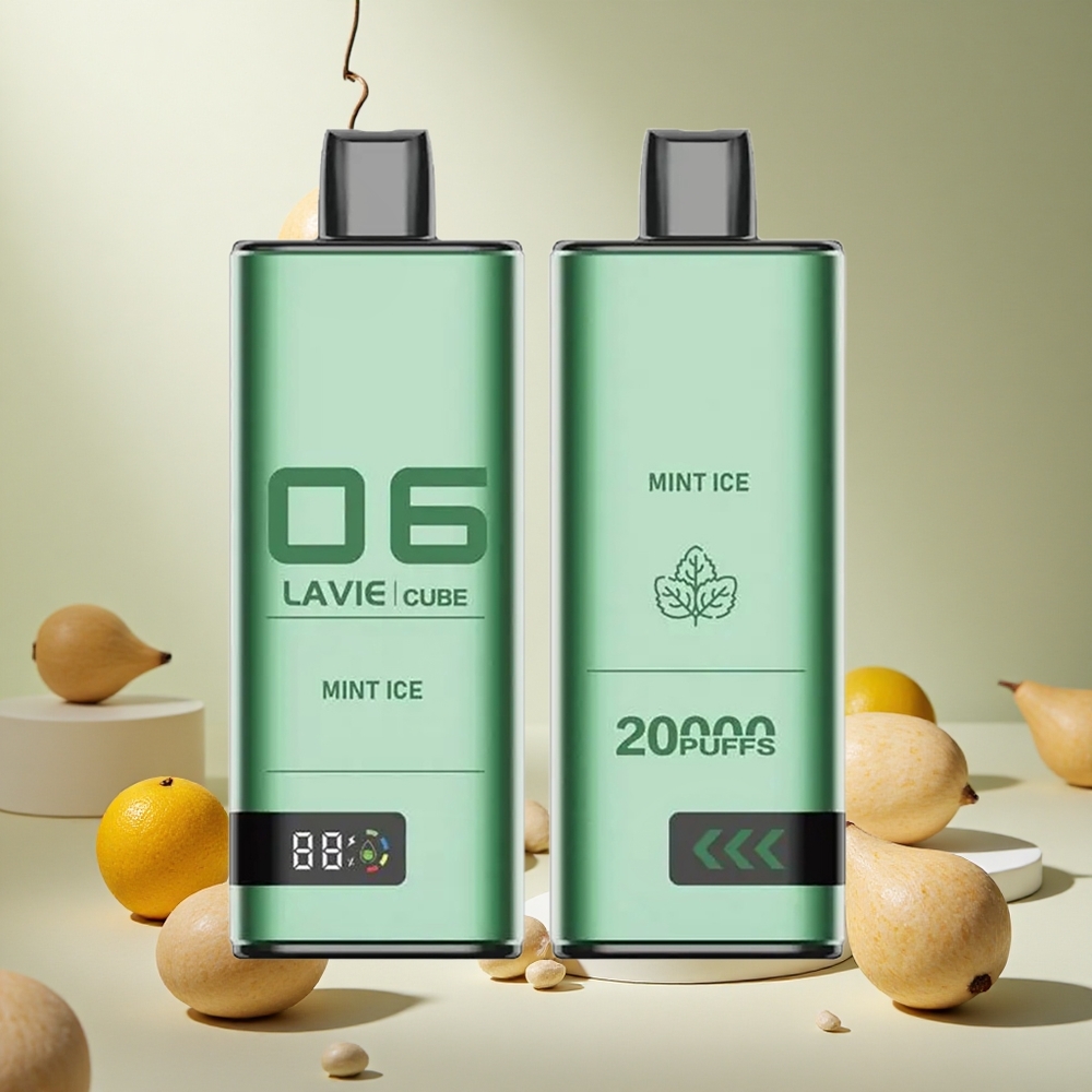Mint Ice Lavie Cube 20000 Puffs Disposable Vape wholesale vapes Ireland 28ML