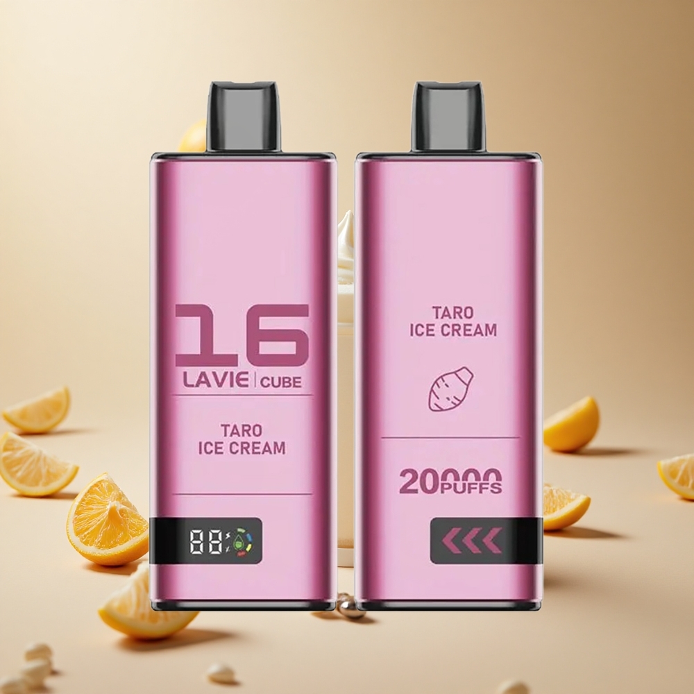 Taro Ice Cream Lavie Cube 20000 Puffs Disposable Vape wholesale vapes Ireland 28ML