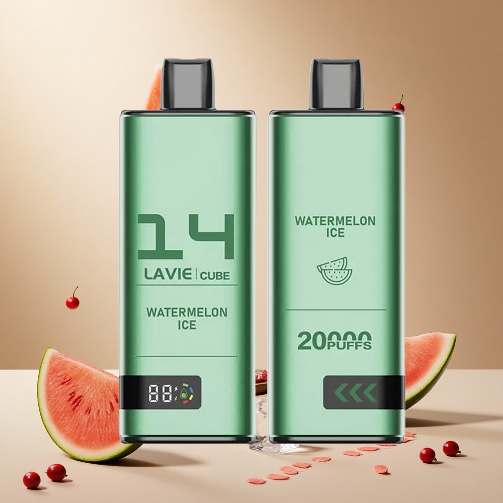 Watermelon Ice Lavie Cube 20000 Puffs Disposable Vape wholesale vapes Ireland 28ML
