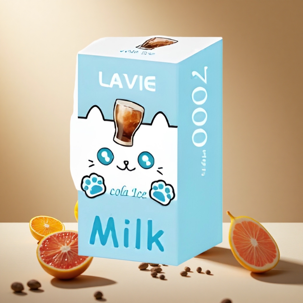 Cola Ice LAVIE Milk 7000 Puffs 16ML wholesale vapes Ireland Type C Rechargeable