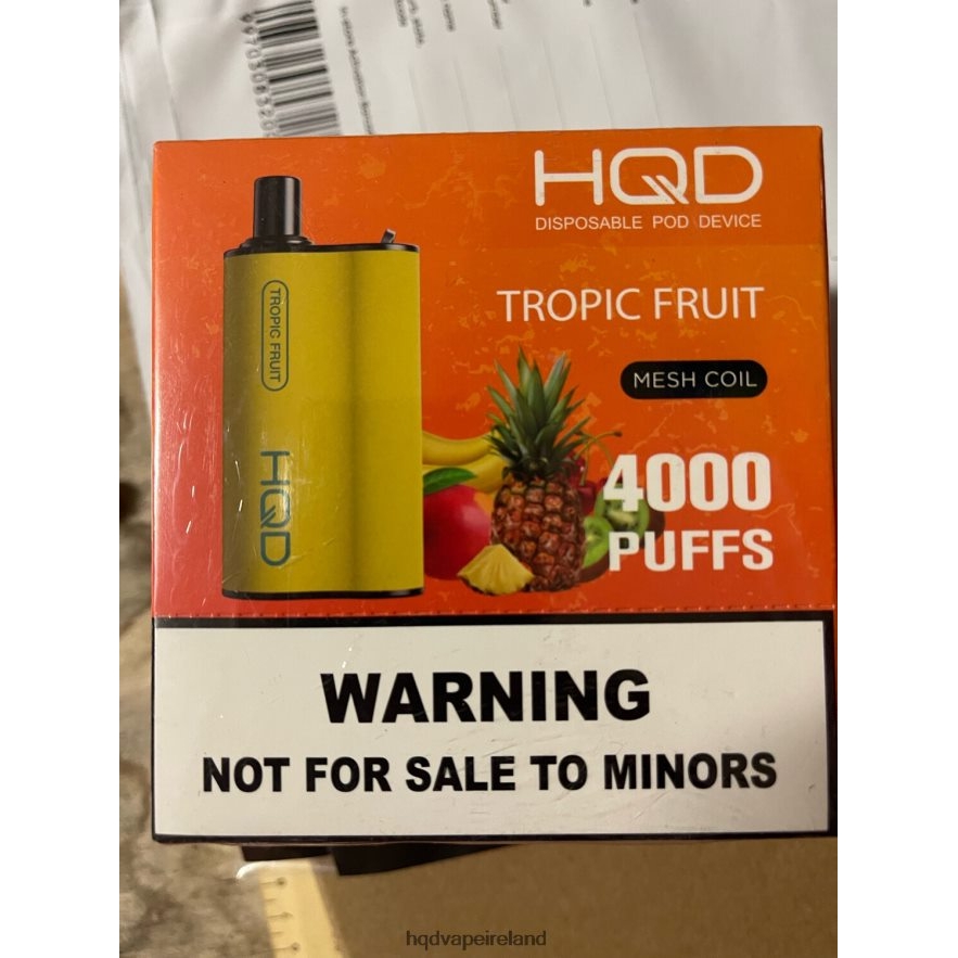 HQD Vape Price - HQD BOX 4000 PUFFS Tropic Fruit 8J2BB4105