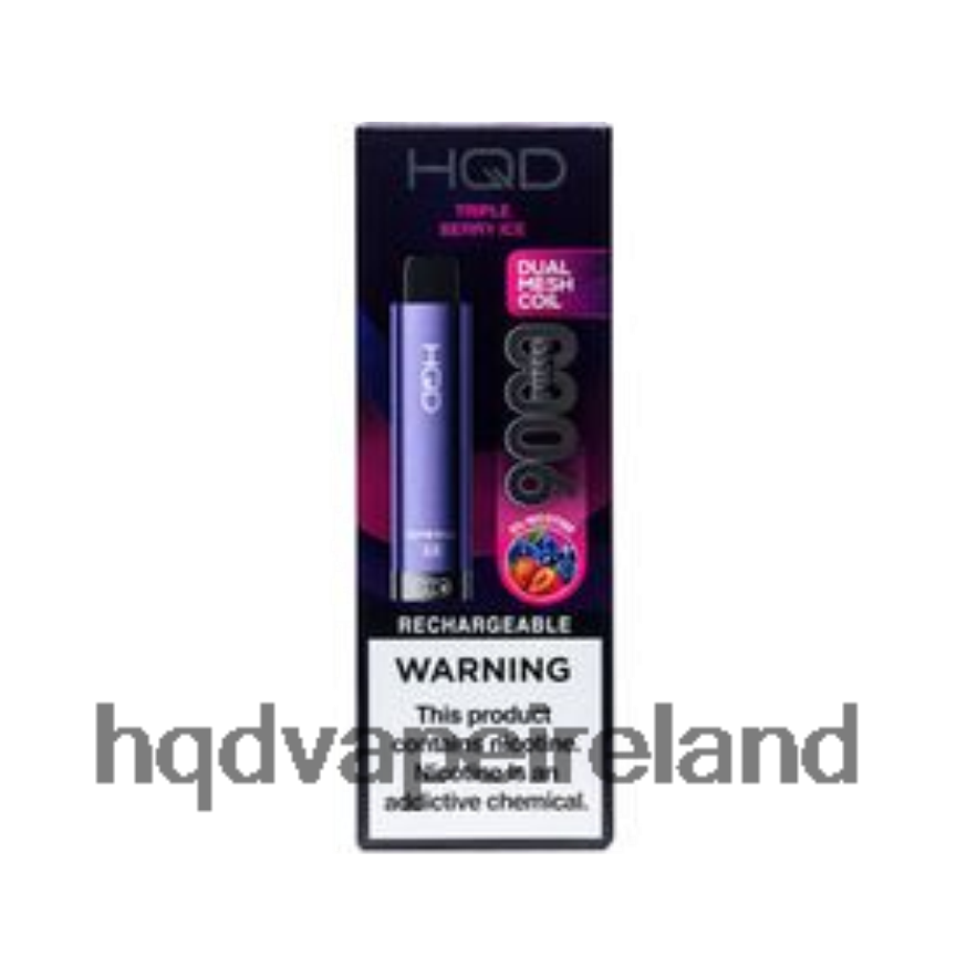 HQD Disposable Flavors - HQD CUVIE PLUS 2.0 DISPOSABLE Triple Berry Ice 8J2BB4266