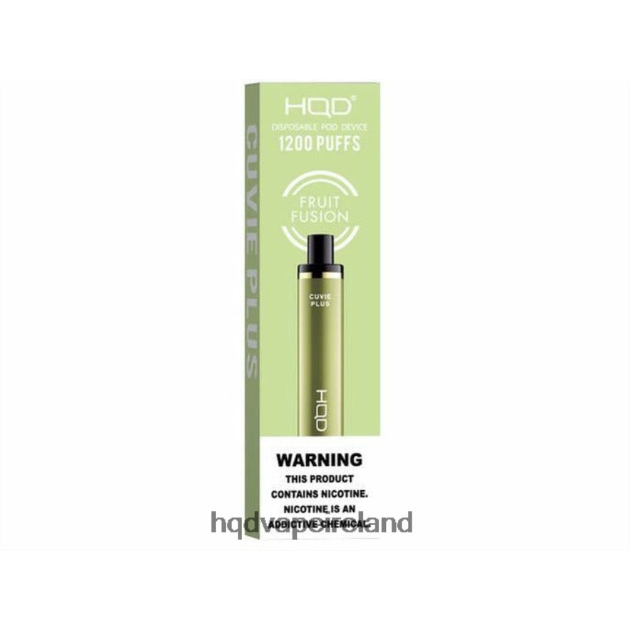 HQD Disposable Flavors - HQD CUVIE PLUS DISPOSABLE VAPE Fruit Fusion 8J2BB4166