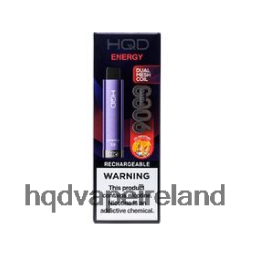 HQD Flavors - HQD CUVIE PLUS 2.0 DISPOSABLE Energy 8J2BB4164