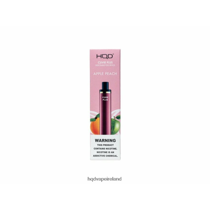 HQD Vape Store - HQD CUVIE PLUS DISPOSABLE VAPE Apple Peach 8J2BB4127
