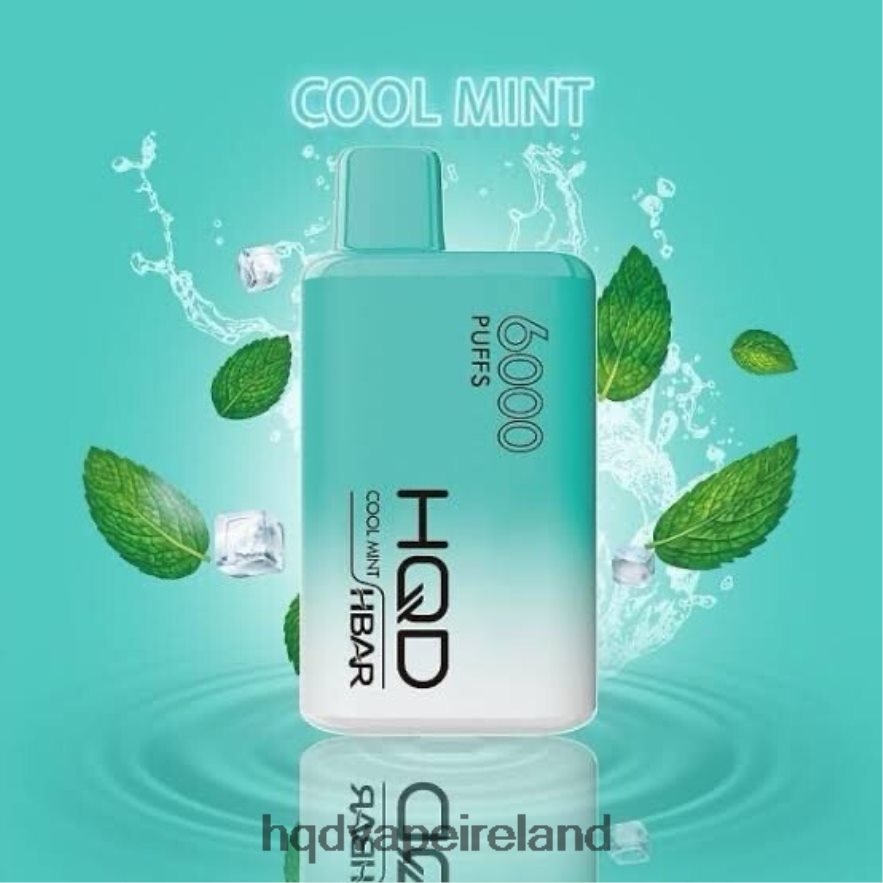 HQD Online Shop - HQD HBAR 6000 PUFFS Cool Mint 8J2BB448