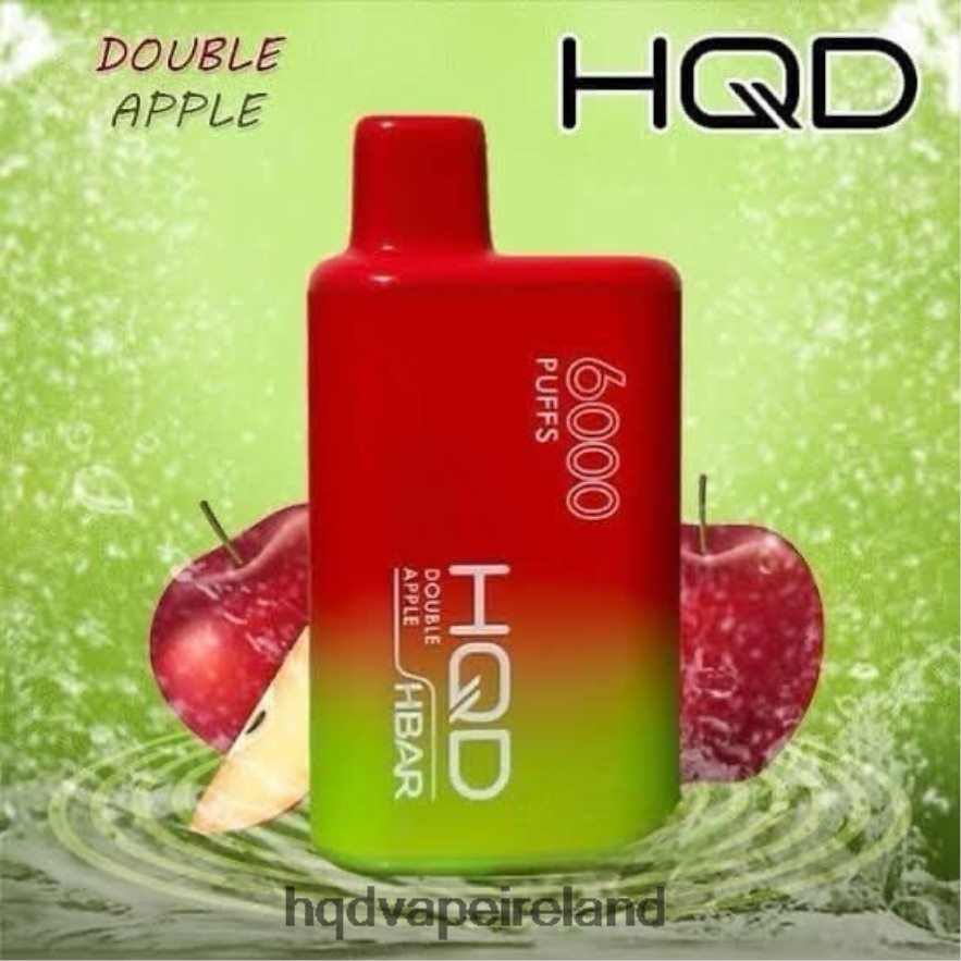 HQD Vape Shop - HQD HBAR 6000 PUFFS Double Apple 8J2BB449